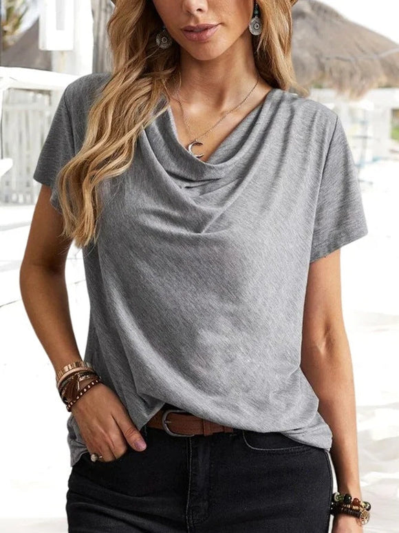 Casual Short Sleeve Top
