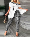 Printed Fashion 2-Piece Suit