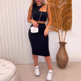 Camisole High Waist Midi Skirt Set