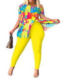 Printed Fashion 2-Piece Suit