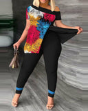 Printed Fashion 2-Piece Suit