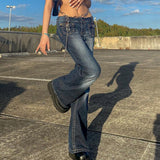 Wide Leg Baggy Pants Casual Cargo Jeans