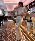 Sequin Two-piece Suit
