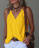 Loose Casual V-Neck Top