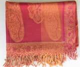Handwoven Paisley Jamavar one of a kind limited edition designer Shawl