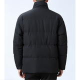 Men's Houndstooth Puffer Jacket