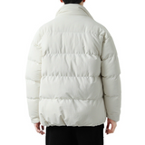 Men's Houndstooth Puffer Jacket