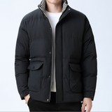 Men's Houndstooth Puffer Jacket