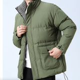 Men's Houndstooth Puffer Jacket