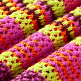 Striped Colorful Knitted Sleeveless Dress Silver Sam