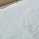 Agnes Luxury White Chinchilla Faux Fur Pillow