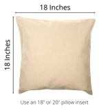 Pink Wreath Pillow Cover Peach Vanilla