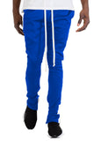 HOLIDAY TRACK PANTS- ROYAL/WHITE Lime Milo