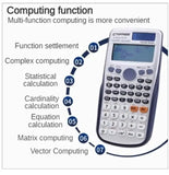 Fx-991ES-PLUS Scientific Calculator 417 Functions