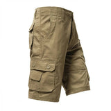 Men's Casual Cargo Shorts with Side Pockets