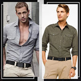 Military Style Nylon Belt with Durable Strong Plastic Buckle