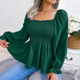 Women's Loose Fit Chiffon Blouse Yellow Pandora