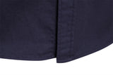 Men's Long Sleeve Dual Pockets Shirt