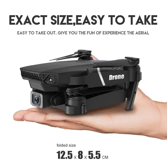 E88 Pro RC Drone 4K 1080P Wide Angle HD Camera