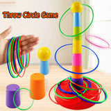 Children's Ring Toss & Stacking Cups Game
