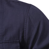 Men's Long Sleeve Dual Pockets Shirt