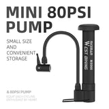 WEST BIKING MTB Bicycle Air Pump 80 PSI