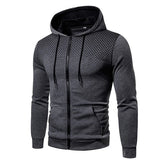 Men's Lightweight Zipped Up Hoodie
