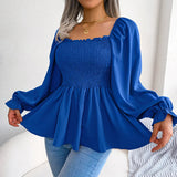 Women's Loose Fit Chiffon Blouse Yellow Pandora