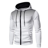 Men's Lightweight Zipped Up Hoodie