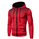 Men's Lightweight Zipped Up Hoodie