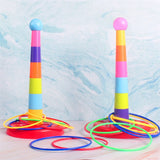 Children's Ring Toss & Stacking Cups Game
