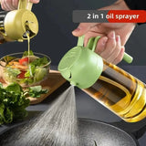 Dual Function Oil Spray & Pour Bottle