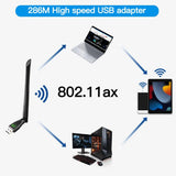 FENVI WIFI 6 286Mbps USB Wifi Adapter