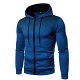 Men's Lightweight Zipped Up Hoodie