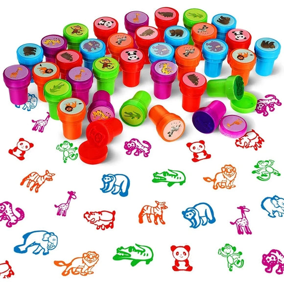 Assorted 10-piece Self-Ink Stamps
