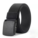 Military Style Nylon Belt with Durable Strong Plastic Buckle