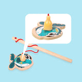 Children's Magnetic Marine Life Wooden Fishing Toy AliExpress