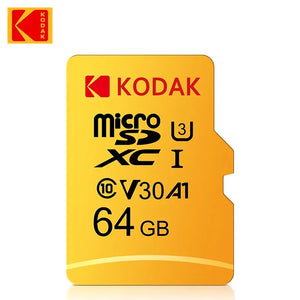 Kodak Micro SDXC Memory Card (Available in 32GB, 64GB, 128GB, 256GB)