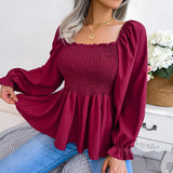 Women's Loose Fit Chiffon Blouse Yellow Pandora