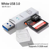 Multi-Functional 2-in-1 High-speed USB Micro SDXC Reader