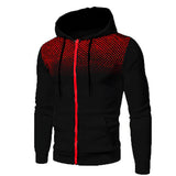 Men's Lightweight Zipped Up Hoodie