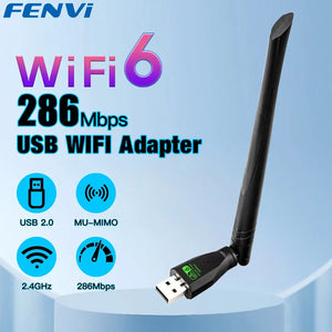 FENVI WIFI 6 286Mbps USB Wifi Adapter