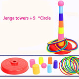 Children's Ring Toss & Stacking Cups Game