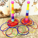 Children's Ring Toss & Stacking Cups Game