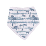 Ocean Tides Bamboo Bandana Bibs 3PK Lavender Charlie