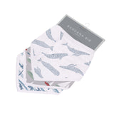 Ocean Tides Bamboo Bandana Bibs 3PK Lavender Charlie