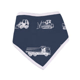 Things That Go Bandana Bibs Lavender Charlie