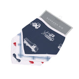 Things That Go Bandana Bibs Lavender Charlie