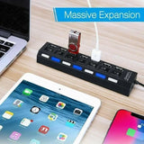 USB 2.0 Port Hub Multi Ports Splitter Adapter