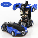 Transforming Robot with One Click Automatic Shape Conversion